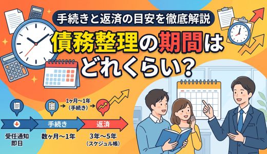 債務整理の期間はどれくらい？